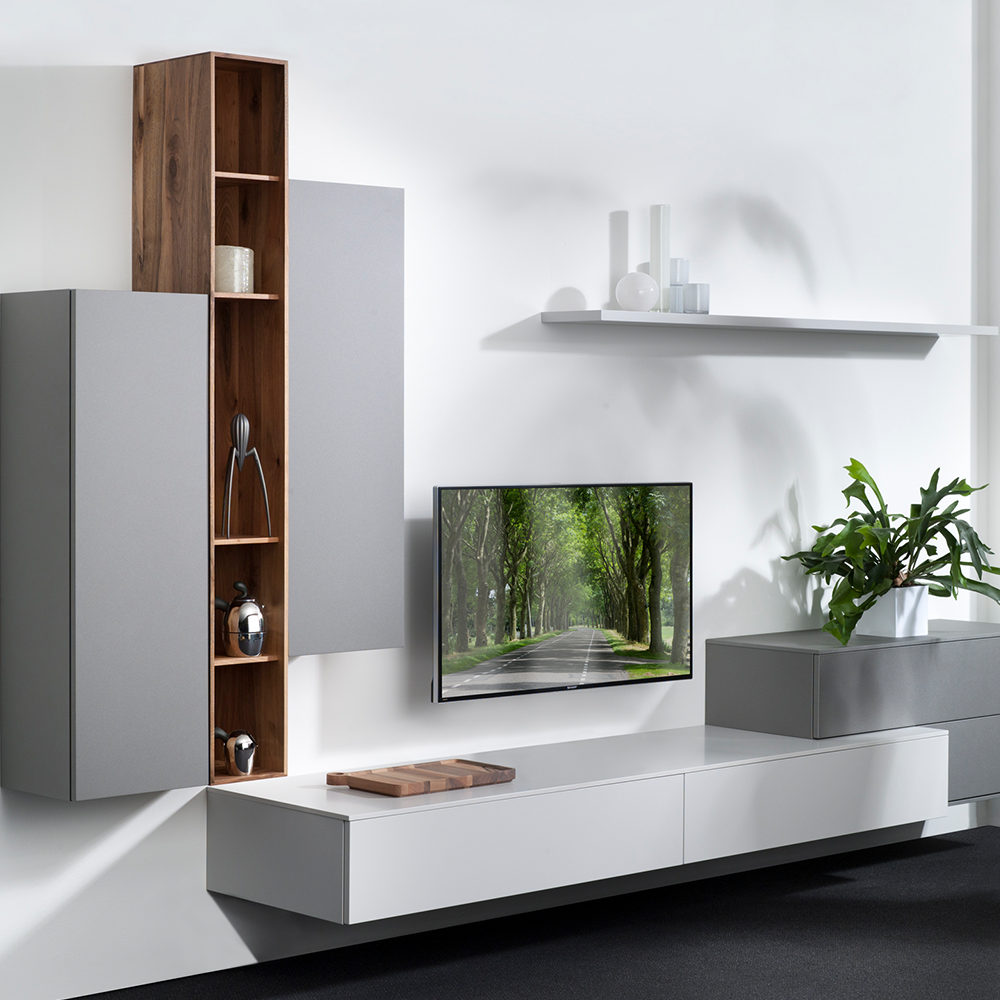 zwevende kast woonkamer