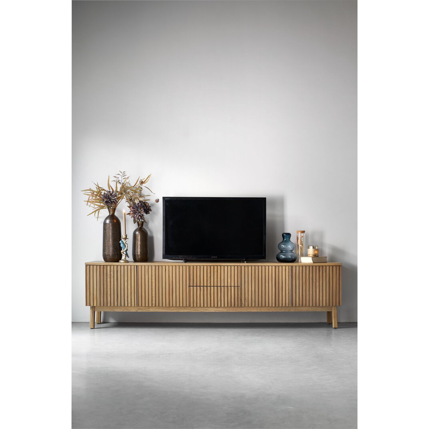tv dressoir eiken