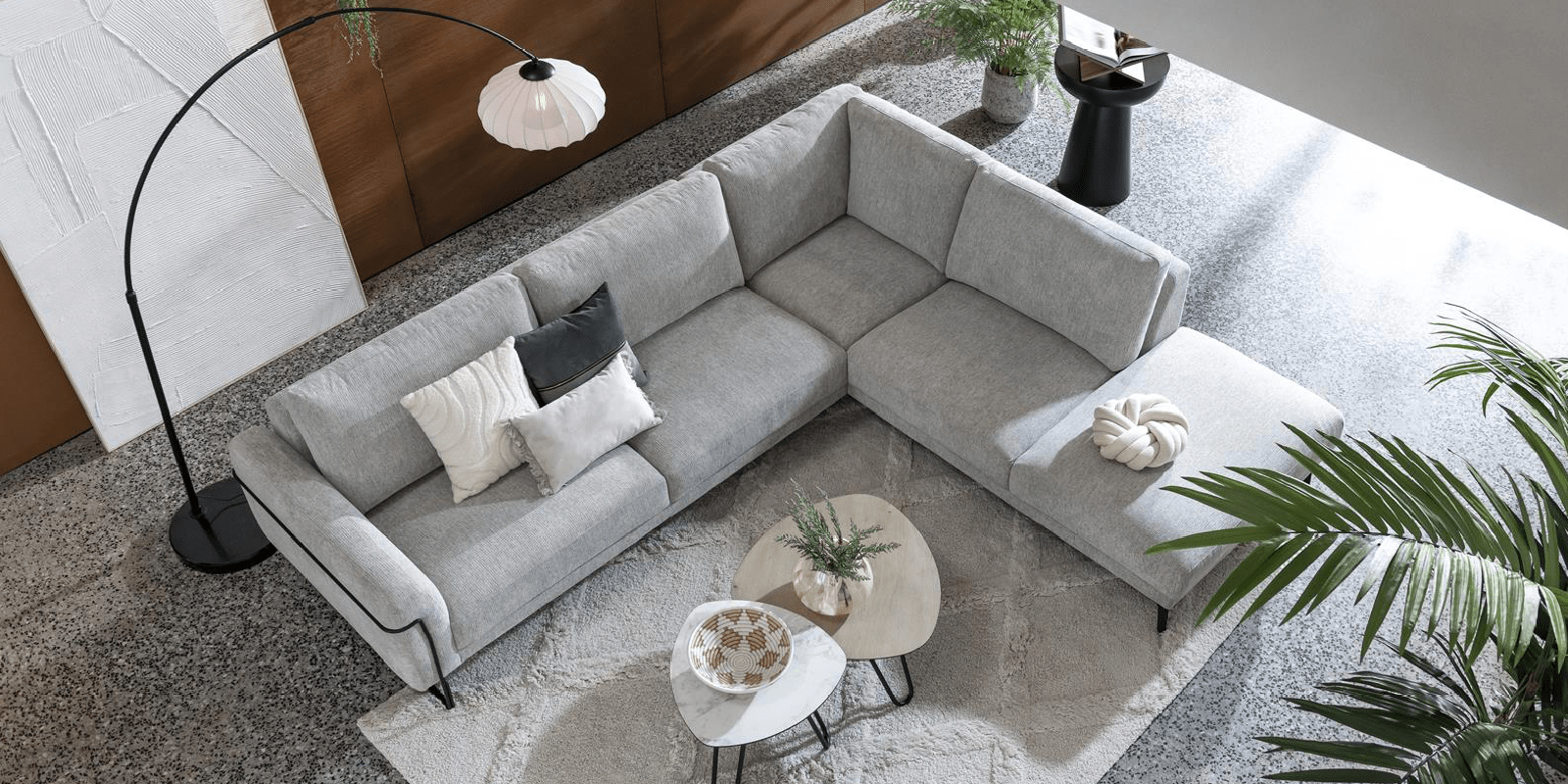 hoekbank kleine woonkamer