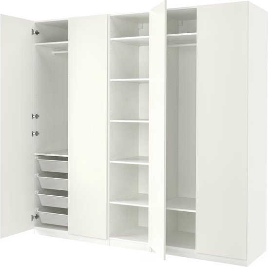 witte ikea kast