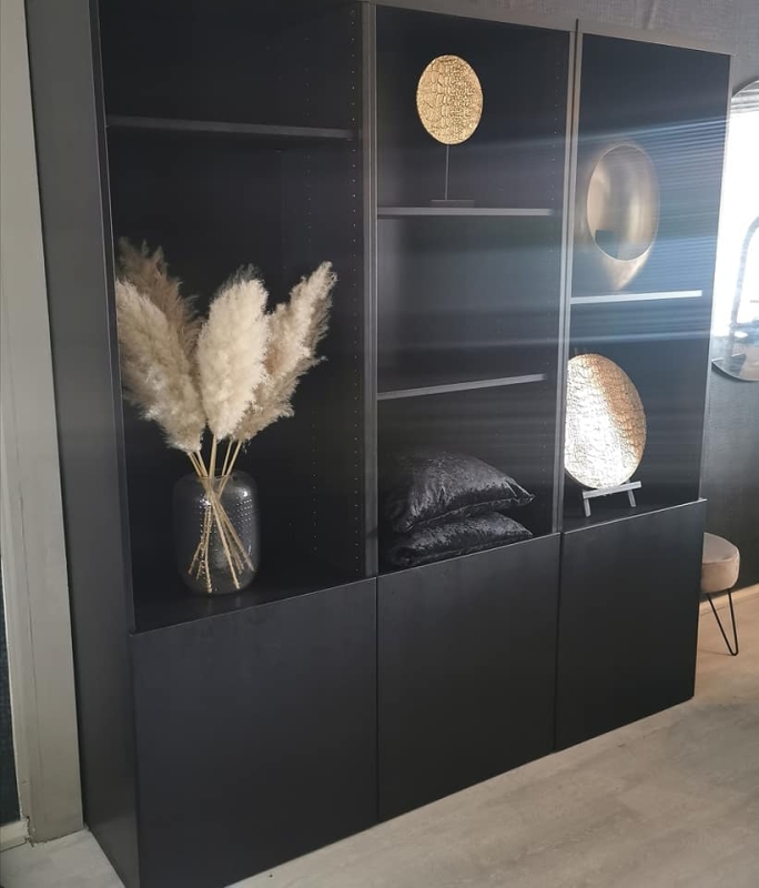 kast zwart ikea