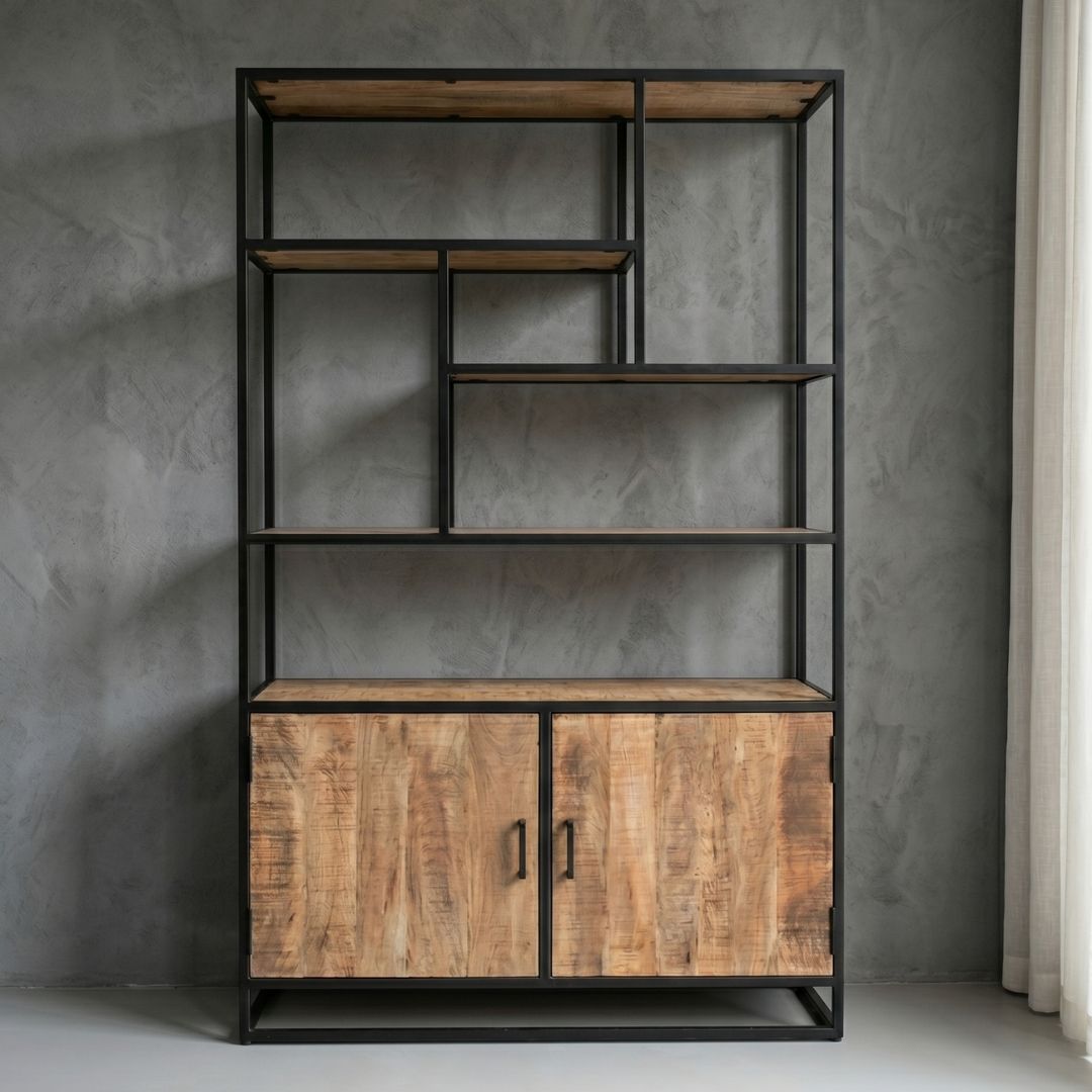 metalen kast woonkamer